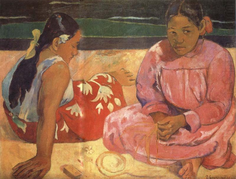 Two Women on the Beach, Paul Gauguin